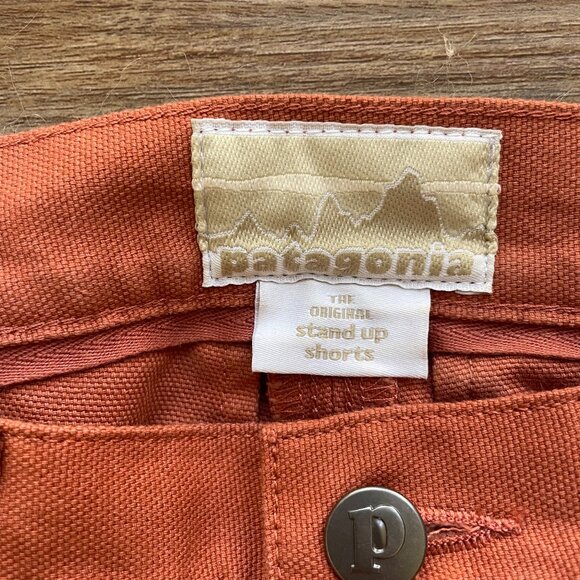 Patagonia Women's Heritage Stand Up Pants, Burl Red Size 10 - Picture 3 of 7